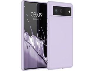 Kwmobile TPU Case Compatible with Google Pixel 6 - Case Soft Slim Smooth Flexible Protective Phone Cover - Lavender