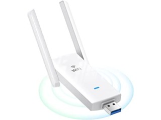 USB WiFi Adapter for PC, WiFi Adapter 1300Mbps