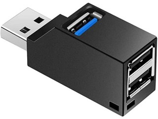 USB 3.0 Extender, chammom 3 Ports USB 3.0 Hub Adapter