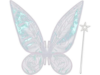 Fairy Wings for Adults,Butterfly Wings for Girls Women,Halloween Costume Angel Wings Dress Up