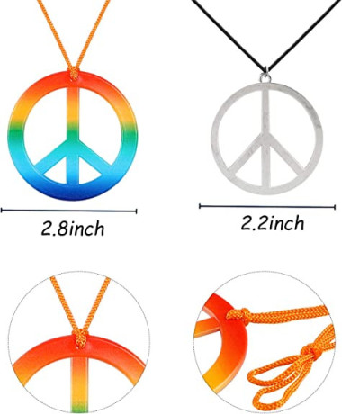 r-horse-7-pcs-hippie-costume-set-peace-sign-necklaces-flower-headband-hippie-sunglasses-tie-dye-headband-60s-accessories-big-2