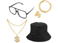 kinbom-80s-90s-hip-hop-costume-outfit-kit-bucket-hat-gold-dollar-sign-chain-gold-ring-small-0