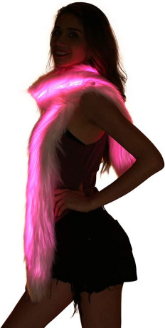 led-scarf-light-up-boa-glow-fur-scarves-white-faux-furs-for-rave-dance-party-men-women-big-1