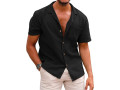 coofandy-mens-hawaiian-floral-shirts-cotton-linen-button-down-tropical-holiday-beach-shirts-small-0