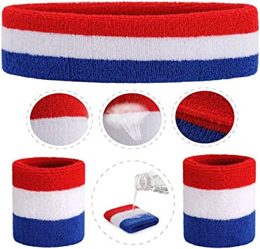 onupgo-sweatband-set-sports-headband-wristband-set-sweatbands-terry-cloth-wristband-wrist-sweatband-big-0