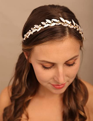 yertter-wedding-bridal-leaf-vine-gold-leaves-pearl-hair-band-rhinestone-big-2