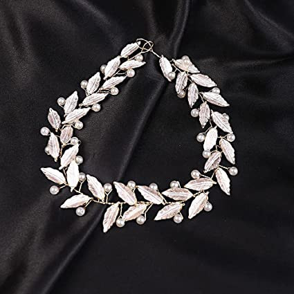 yertter-wedding-bridal-leaf-vine-gold-leaves-pearl-hair-band-rhinestone-big-1