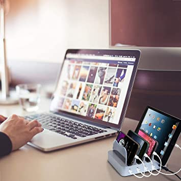 4-port-usb-charging-station-for-multiple-devices-detachable-desktop-docking-station-charging-station-organizer-for-phones-big-4
