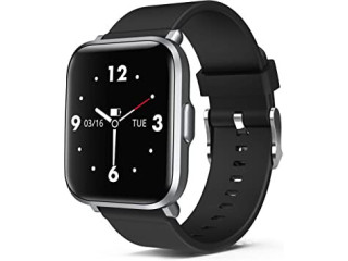 Smart Watch, Fitness Tracker Watch with Blood Oxygen & Blood Pressure Monitoring, Heart Rate Monitor