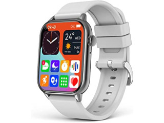 Smart Watch with Bluetooth Call, 1.68" HD Touch Screen Activity Fitness Tracker with Blood