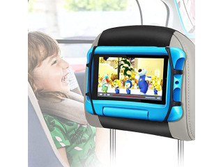 Upgraded Car Headrest Mount Holder, Car Tablet Holder in Back Seat for Kids, Tablet