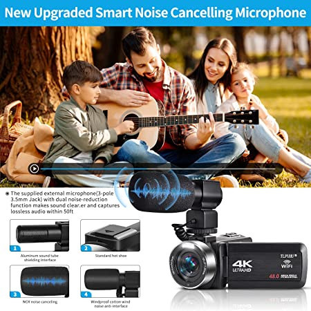 video-camera-4k-camcorder-wifi-ultra-hd-48mp-youtube-camera-for-vlogging-30-ips-screen-16x-digital-zoom-video-camera-with-microphone-2-batteries-big-2