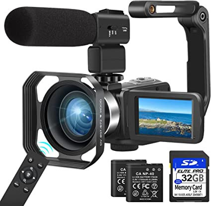 camcorder-video-camera-4k-56mp-vlogging-camera-with-external-mic-16x-digital-zoom-ir-night-vision-video-big-0