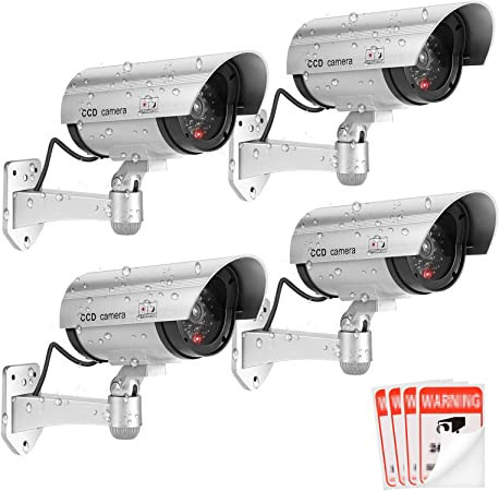 dummy-security-camera-fitnate-upgrated-4-packs-fake-security-camera-cctv-big-0