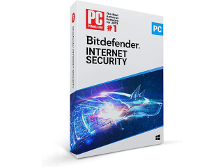 Bitdefender Internet Security - 1 Device | 1 year Subscription | PC Activation Code by Mail