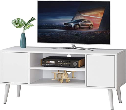 function-home-tv-stand-for-tvs-up-to-50-mid-century-modern-entertainment-centertv-console-storage-cabinet-with-shelves-big-0
