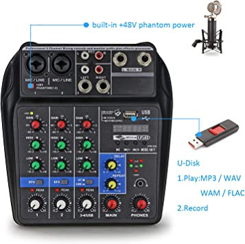 ultra-low-noise-4-channels-audio-mixer-sound-mixing-console-line-mixer-with-built-in-48v-phantom-big-2