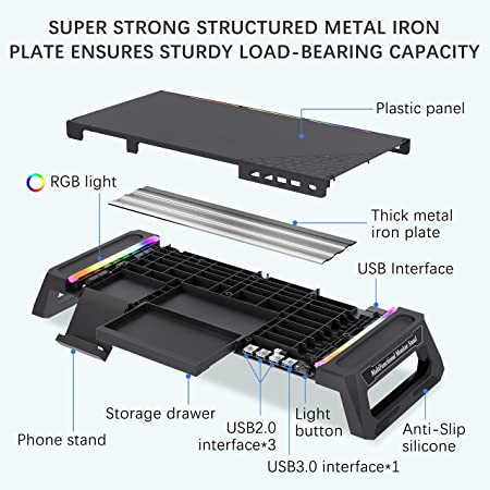 monitor-stand-for-desk-rgb-gaming-lights-with-usb-30-20-hub-big-0