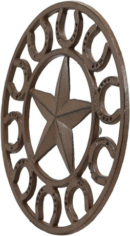 ebros-gift-10-diameter-western-lone-star-with-horseshoes-border-cast-iron-metal-round-trivet-southwest-rustic-country-big-1
