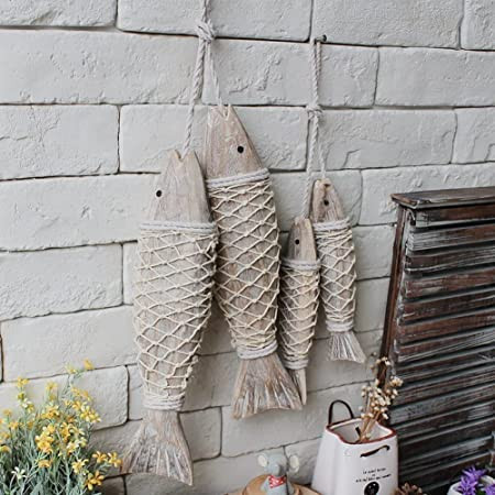 4-pack-antique-hand-carved-wood-fish-sculpture-decor-ornament-with-fishing-net-beach-theme-wall-art-hanging-wooden-nautical-fish-big-1