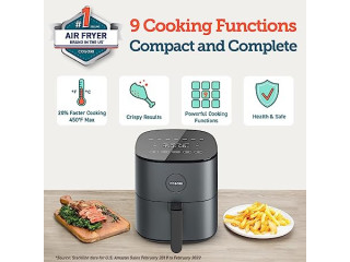 COSORI Air Fryer, 5 QT, 9-in-1 Airfryer Compact Oilless Small Oven, Dishwasher-Safe, 450 friteuse a air chaud, 30