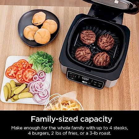 ninja-foodi-5-in-1-4-qt-air-fryer-roast-bake-dehydrate-indoor-electric-grill-big-1