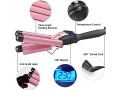 3-barrel-curling-iron-hair-waver-wand-1-inch-bed-head-waver-with-lcd-temp-display-small-1