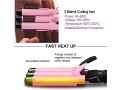 3-barrel-curling-iron-hair-waver-wand-1-inch-bed-head-waver-with-lcd-temp-display-small-0