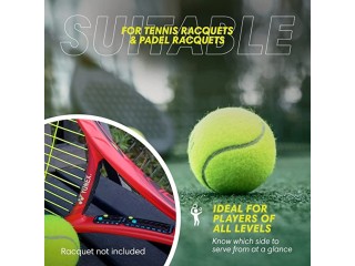 Scoring Right Portable Tennis Racquet And Paddle