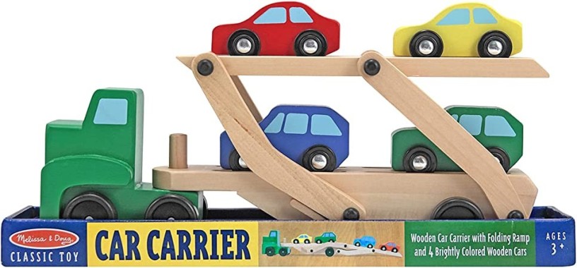 melissa-doug-car-carrier-truck-and-cars-wooden-toy-set-with-1-truck-and-4-cars-big-1