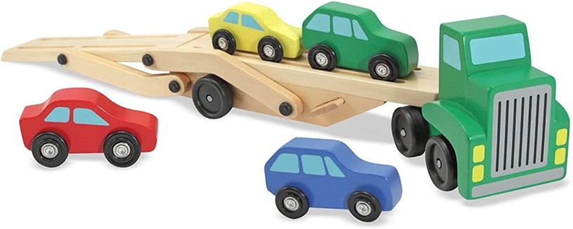 melissa-doug-car-carrier-truck-and-cars-wooden-toy-set-with-1-truck-and-4-cars-big-2