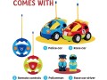 prextex-pack-of-2-cartoon-rc-police-car-and-race-car-radio-control-toys-small-1