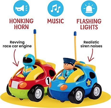 prextex-pack-of-2-cartoon-rc-police-car-and-race-car-radio-control-toys-big-0