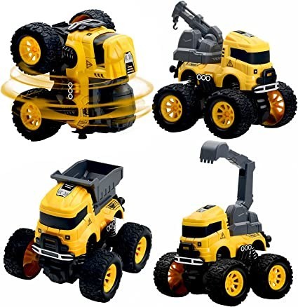 construction-monster-truck-toys-4pcs-excavator-mixer-crane-dump-trucks-big-0