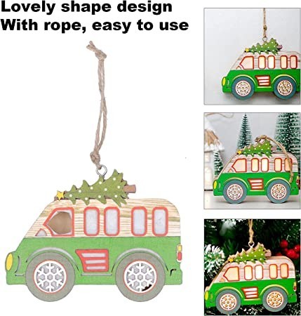 cute-christmas-ornament-lighted-wooden-green-bus-christmas-tree-big-1