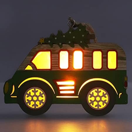 cute-christmas-ornament-lighted-wooden-green-bus-christmas-tree-big-0