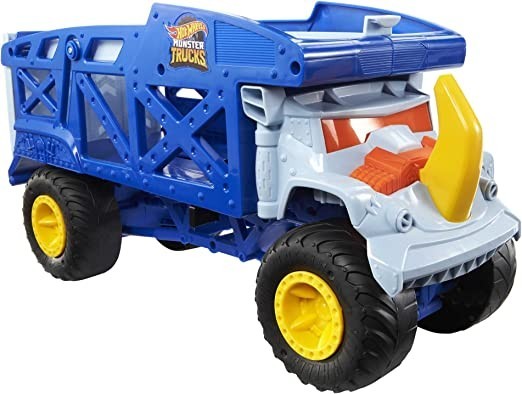hot-wheels-monster-trucks-rino-trasportatore-di-auto-giocattolo-big-1