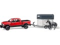 ram-2500-power-wagon-pick-up-truck-with-horse-trailer-and-horse-small-1