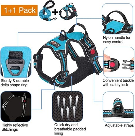 tobedri-no-pull-dog-harness-adjustable-reflective-big-1