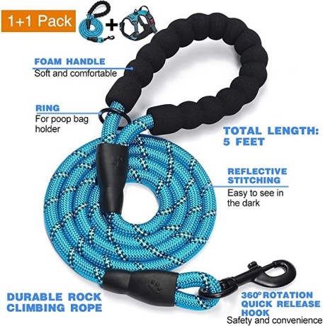 tobedri-no-pull-dog-harness-adjustable-reflective-big-4