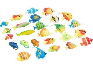 KW Zone Plastic Fish Aquarium Decoration - 26 pcs