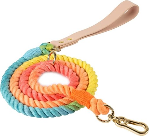 cotton-dog-leash-5ft-color-adjustable-pet-leash-set-big-3