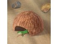 popetpop-2pcs-reptile-hideouts-natural-coconut-shell-hut-small-0