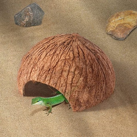 popetpop-2pcs-reptile-hideouts-natural-coconut-shell-hut-big-0