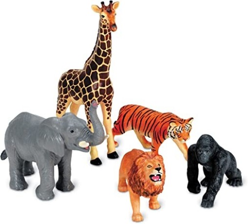 learning-resources-jumbo-jungle-animals-animal-toys-for-kids-safari-animals-5-pieces-ages-18-months-big-2