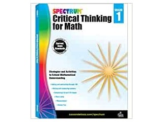 Spectrum Grade 1 Critical Thinking Math Workbooks, Ages 6 to 7, 1st Grade