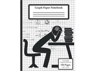 Graph Paper Notebook: 150 Pages || Math, Physics, Chemistry, Engineering,