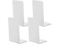 vonderso-bookends-white-metal-book-ends-supports-for-shelves-decor-home-office-and-school-unique-white-bookends-small-0
