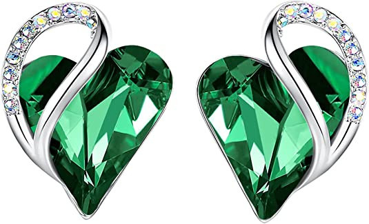 leafael-infinity-love-heart-crystal-earrings-birthstone-jewelry-gifts-for-women-silver-tone-big-0