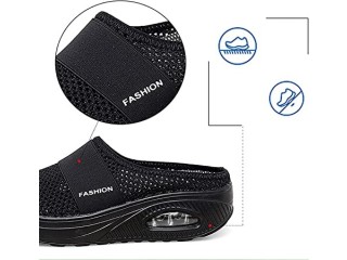 Women's Air Cushion Slip-On Walking Shoes Orthopedic Diabetic Walking Shoes Orthopedic Shoes for Women